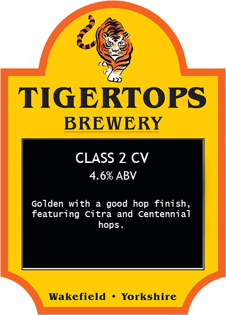 Class 2 CV by Tigertops Brewery, Wakefield