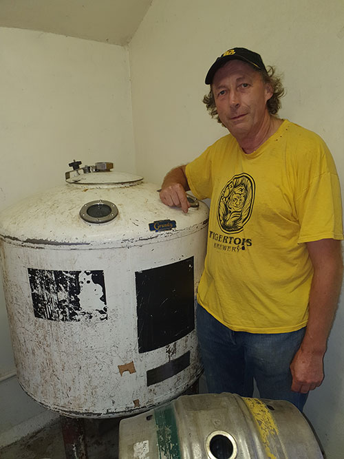 Barry Smith, Head Brewer, Tigertops Brewery, Wakefield, West Yorkshire